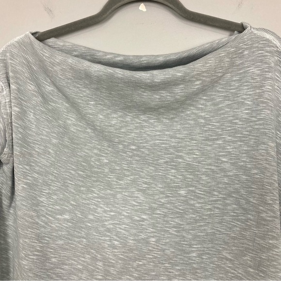 Free People Get Together Long Sleeve Top Women’s Size M Off Shoulder Thermal - Picture 3 of 9
